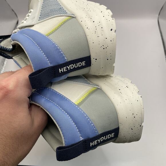 NWT Hey Dude Women’s Size 8 Sirocco Mid Top Sport Sneakers Gray 40909-030 - Picture 5 of 9